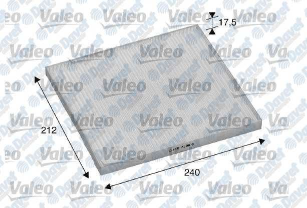 VALEO 698895 Polen Filtresi Cerato 04-10 Carnival 05- Sorento 10-13  ####